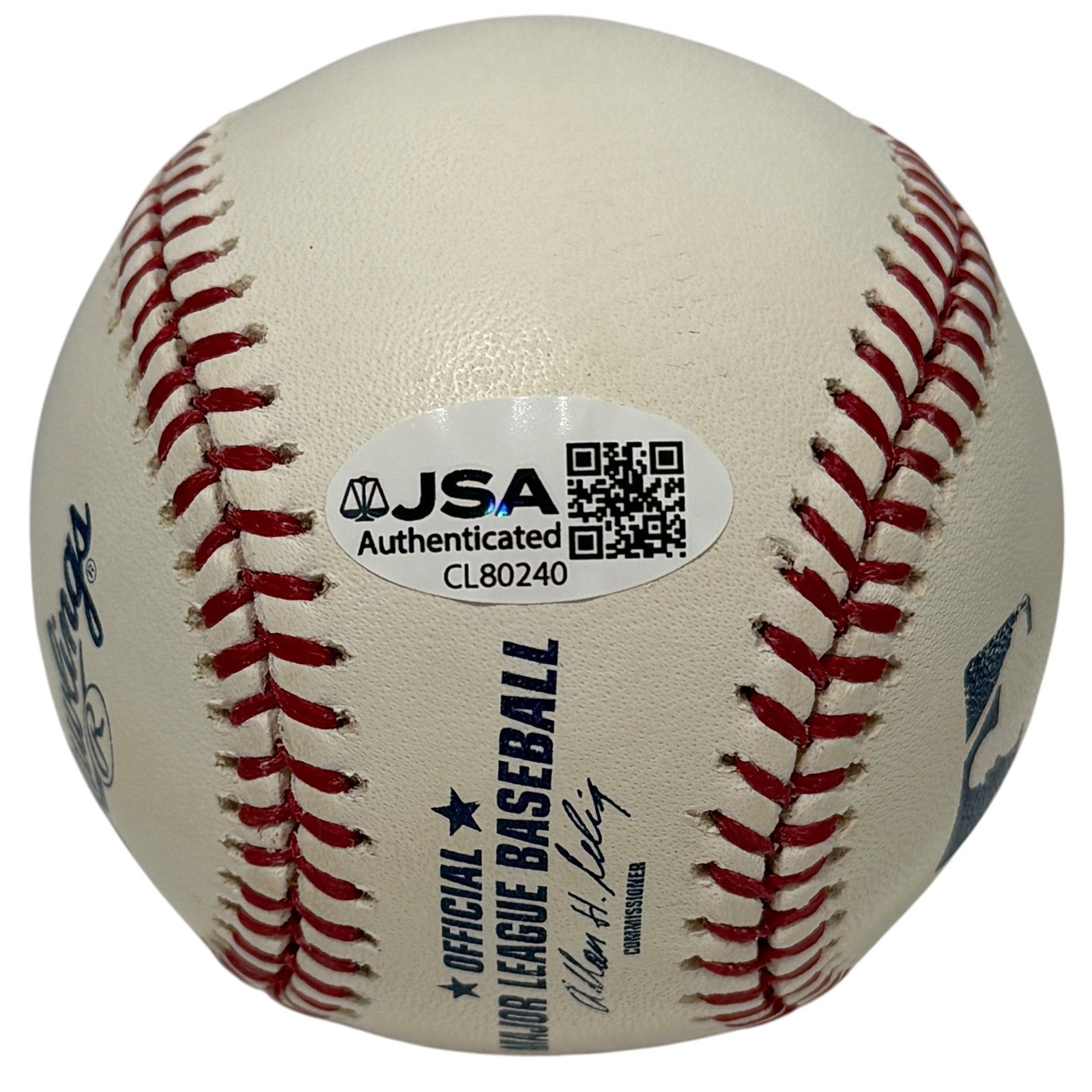 Chipper Jones Signed Autographed ROMLB Baseball w/ 99 NL MVP JSA COA Braves1