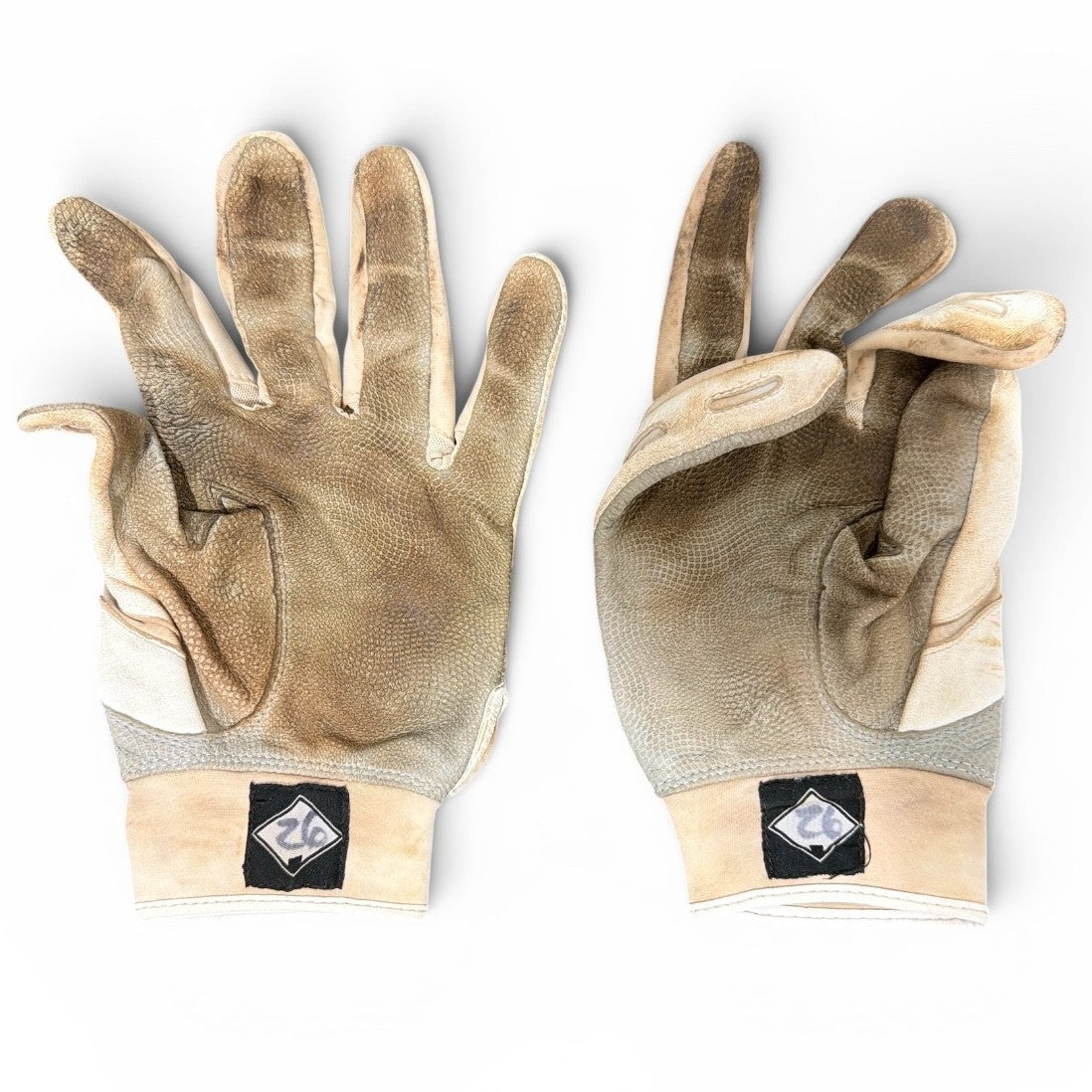 Kevin Plawecki Signed Game Used GU Batting Gloves TPX New York Mets LSCM COA7