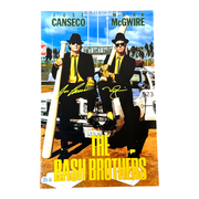 McGwire Canseco Dual Signed Athletics 11x17 Photo Bash Brothers Beckett BAS COA0