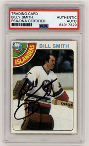 Billy Smith 1978-79 Topps #62 Signed PSA Authentic Auto Islanders HOF0