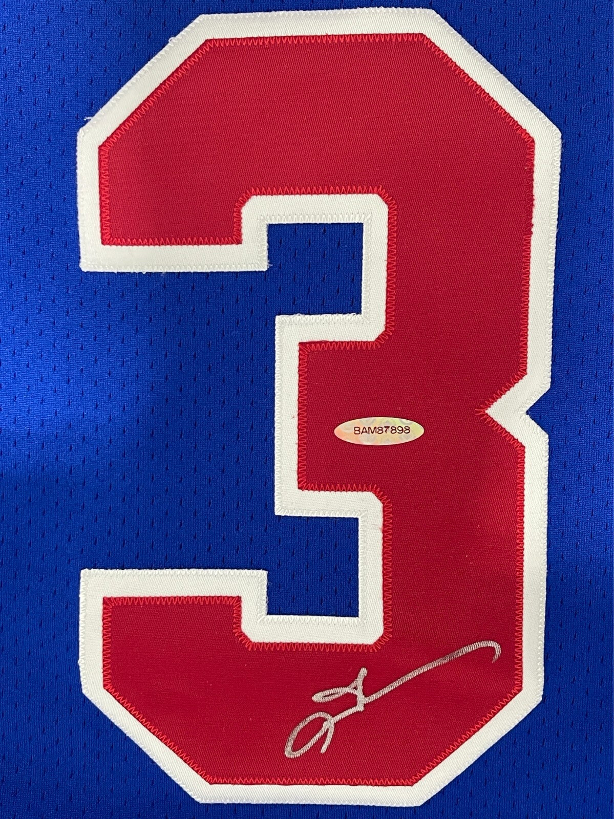 Allen Iverson Signed Philadelphia 76ers 96-97 Mitchell & Ness M&N Jersey UDA COA1