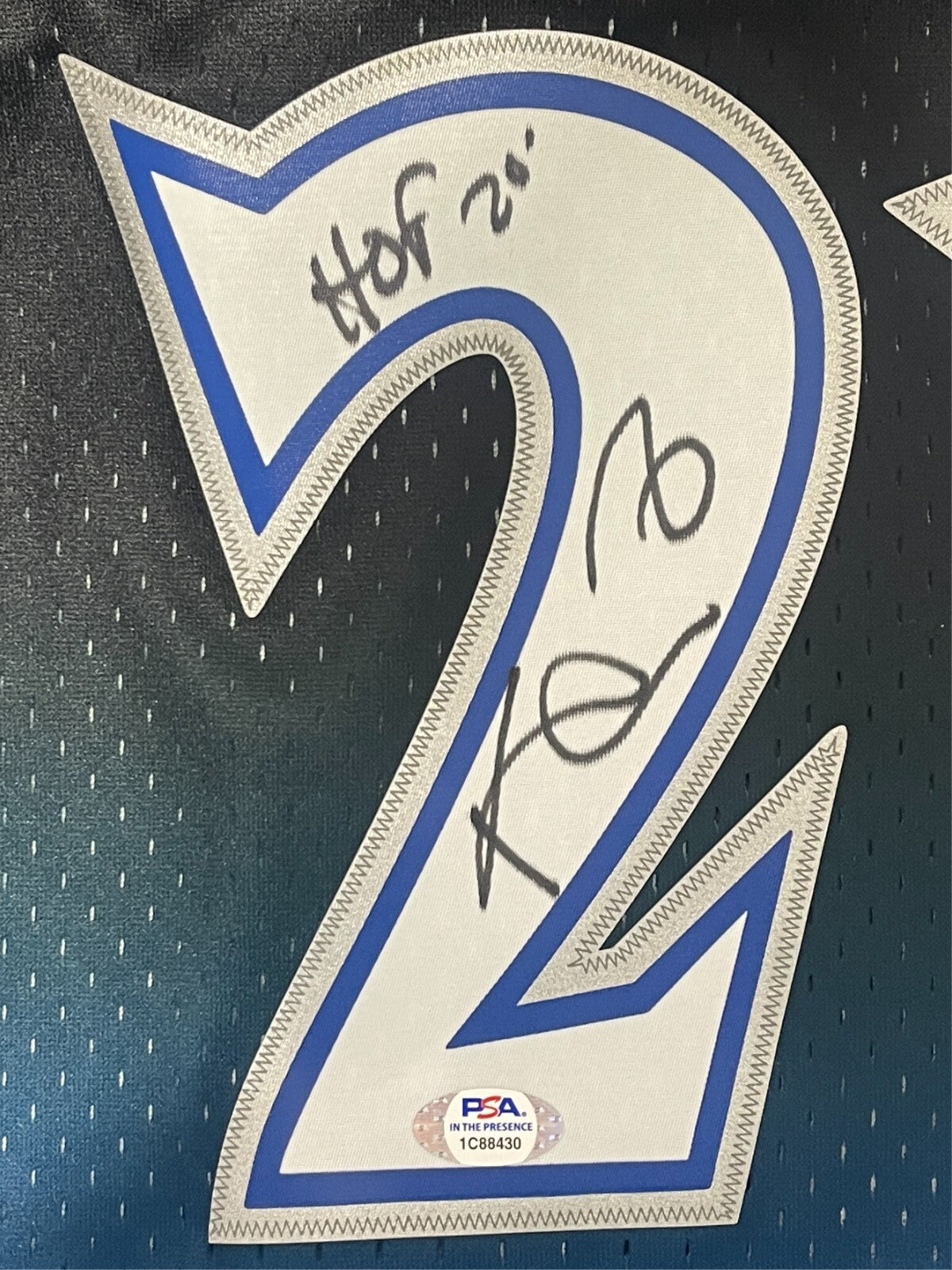 Kevin Garnett Signed Auto M&N Swingman Timberwolves Jersey w/ HOF 2020 PSA COA1