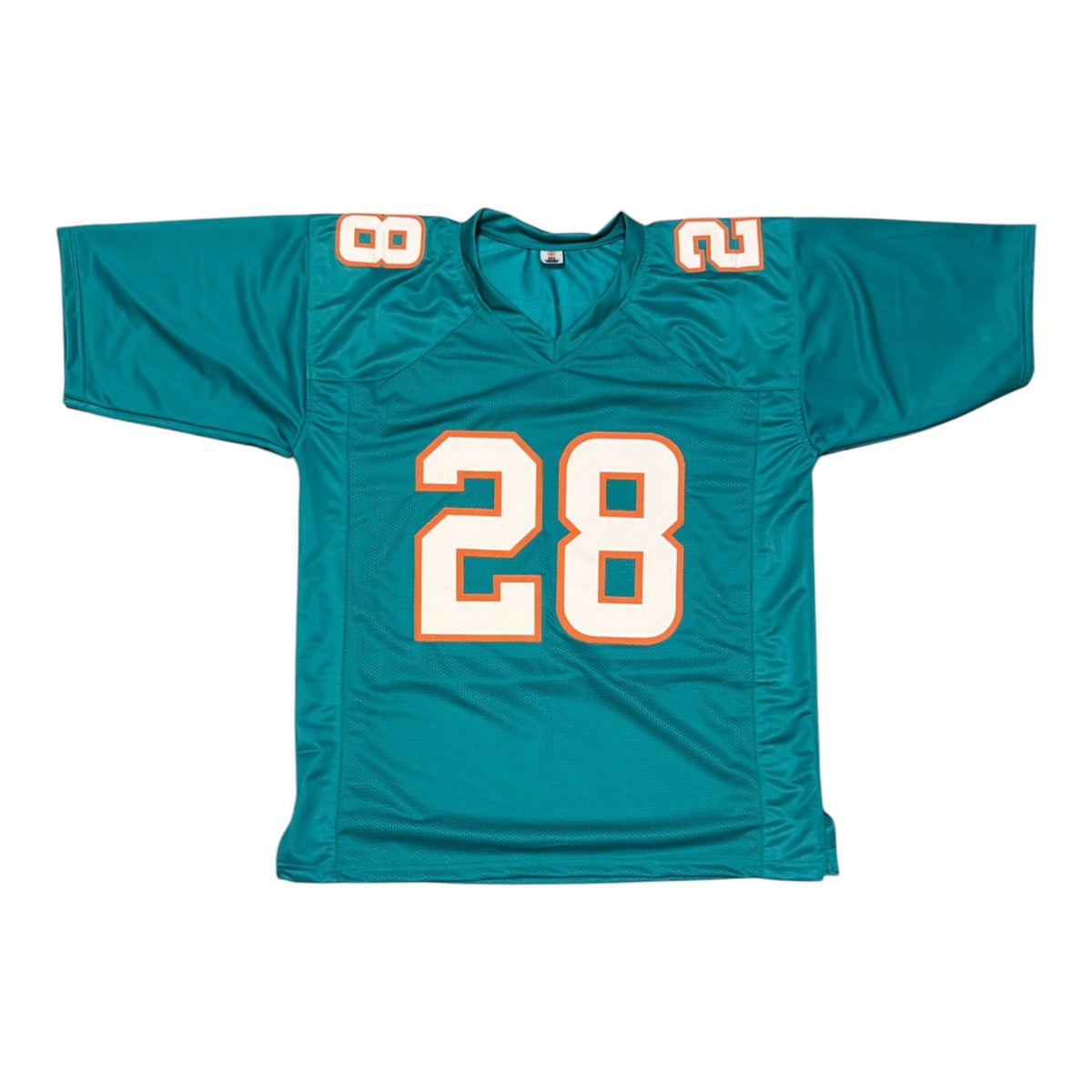 De'Von Achane Signed Autographed Miami Dolphins Custom Jersey Beckett BAS COA2