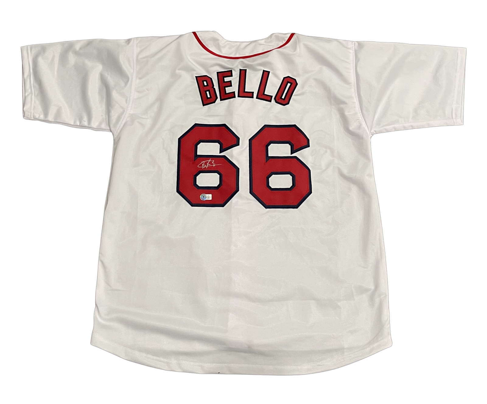 Brayan Bello Signed Boston Red Sox Custom Jersey Beckett Witness BAS COA0