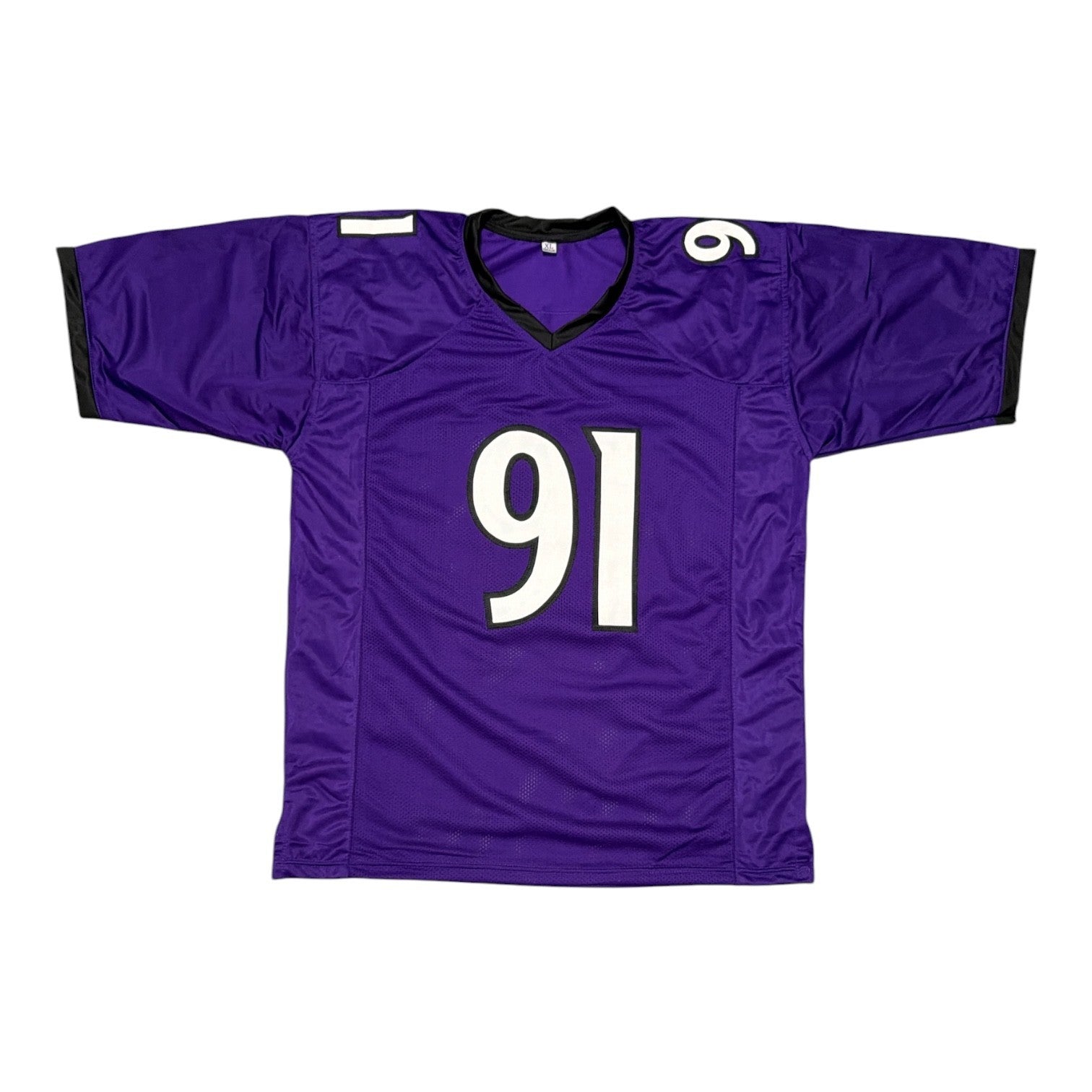 Trey Hendrickson Signed Baltimore Ravens Custom Jersey JSA Witness COA2