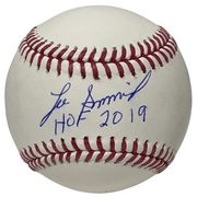 Lee Smith Signed ROMLB Baseball w/ HOF 2019 Beckett Witness BAS COA0
