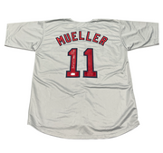 Bill Mueller Signed Boston Red Sox Custom Jersey 2004 WS Champs Beckett BAS COA0