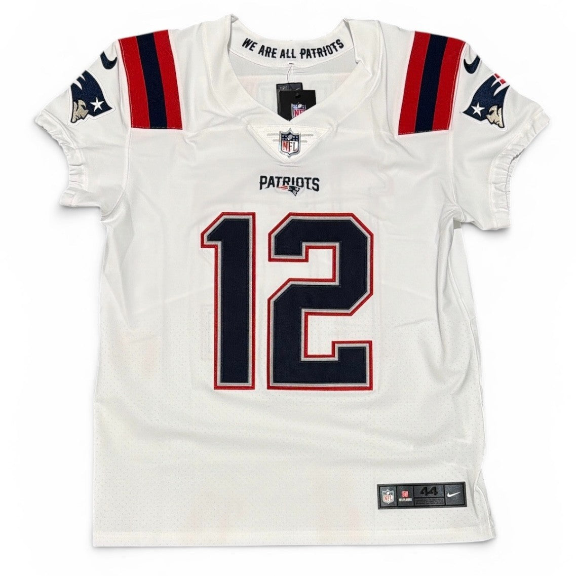Tom Brady Signed Autographed New England Patriots Nike Elite Jersey FANATICS COA2