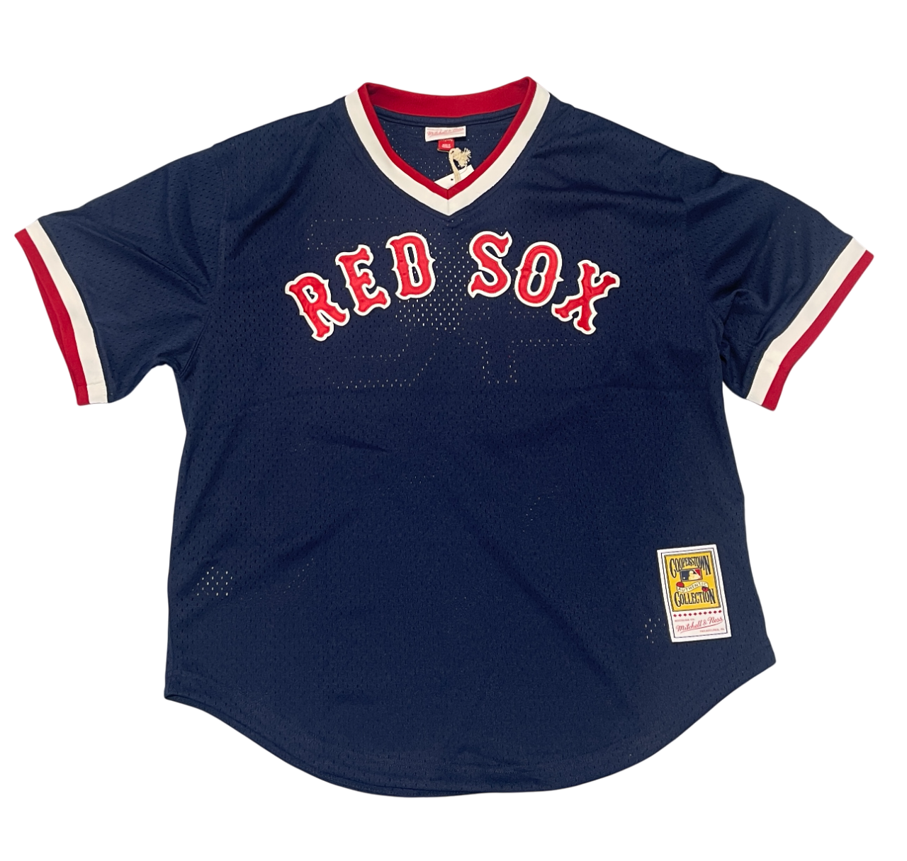 Pedro Martinez Signed Auto M&N Authentic BP Red Sox Jersey HOF CY In JSA WIT COA2