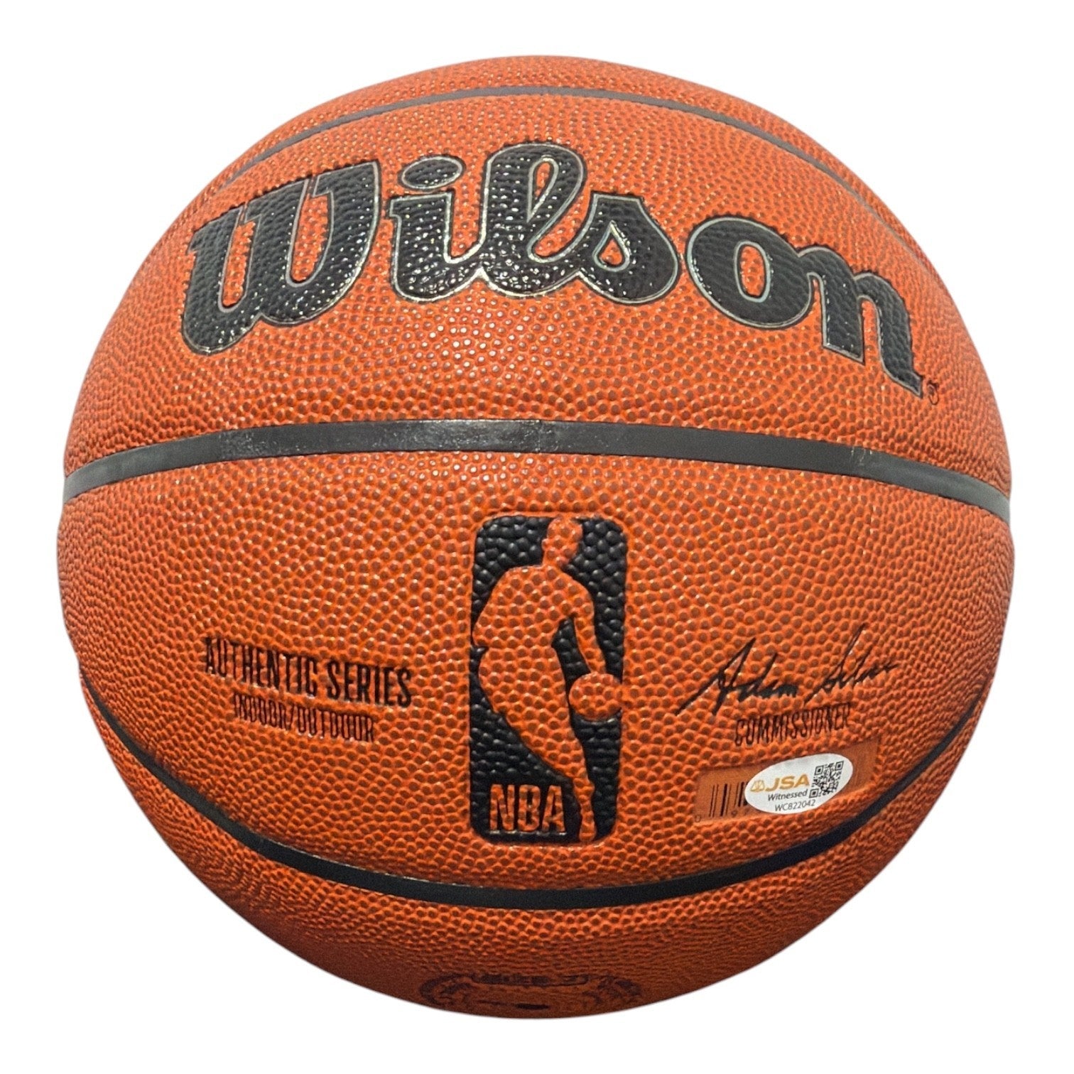 Earl Monroe Signed Autographed Wilson NBA Basketball w/ The Pearl JSA Wit COA3