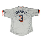 Alan Trammell Signed Autographed Detroit Tigers Custom Jersey JSA Witness COA0
