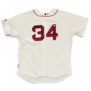 David Ortiz Signed Autographed Boston Red Sox Majestic Jersey w/ BP Insc JSA COA0