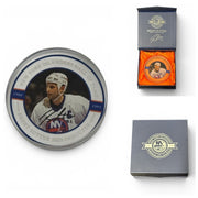Brent Sutter NY Islanders Commemorative Glass Hall Of Fame HOF Inductee Puck New0