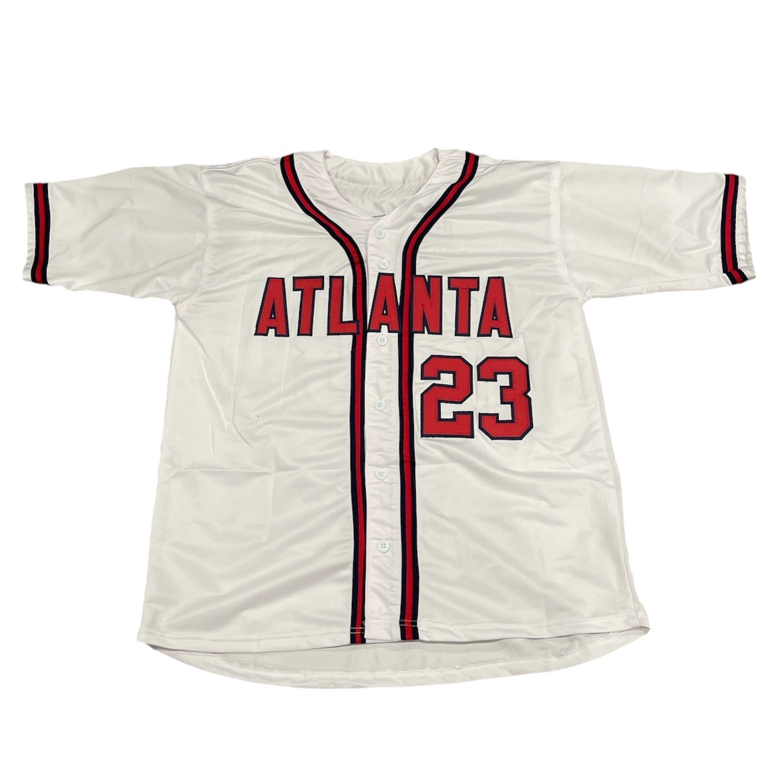 David Justice Signed Auto Autographed Atlanta Braves Jersey JSA COA2