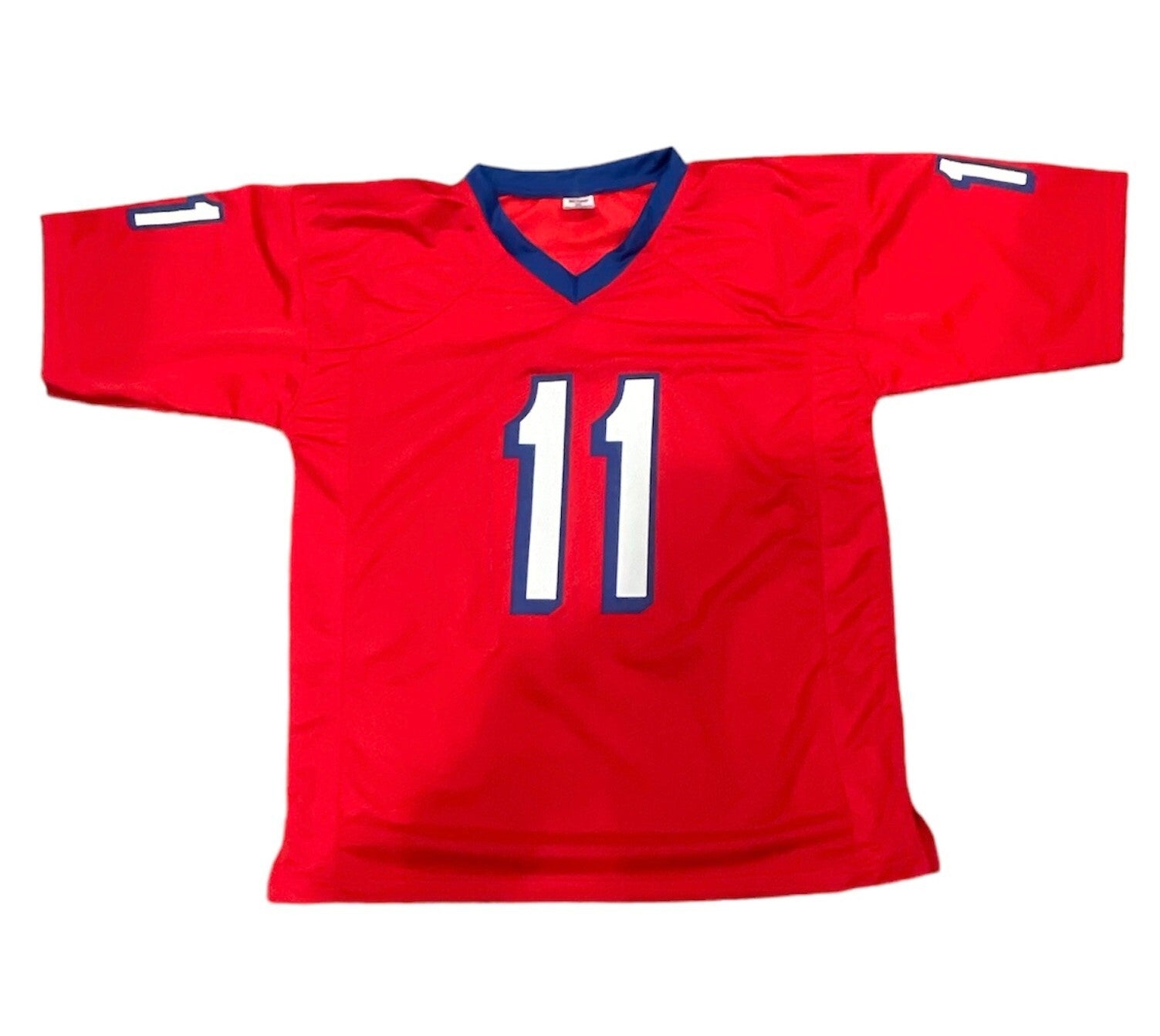 Drew Bledsoe Signed New England Patriots Custom Jersey Beckett BAS COA2