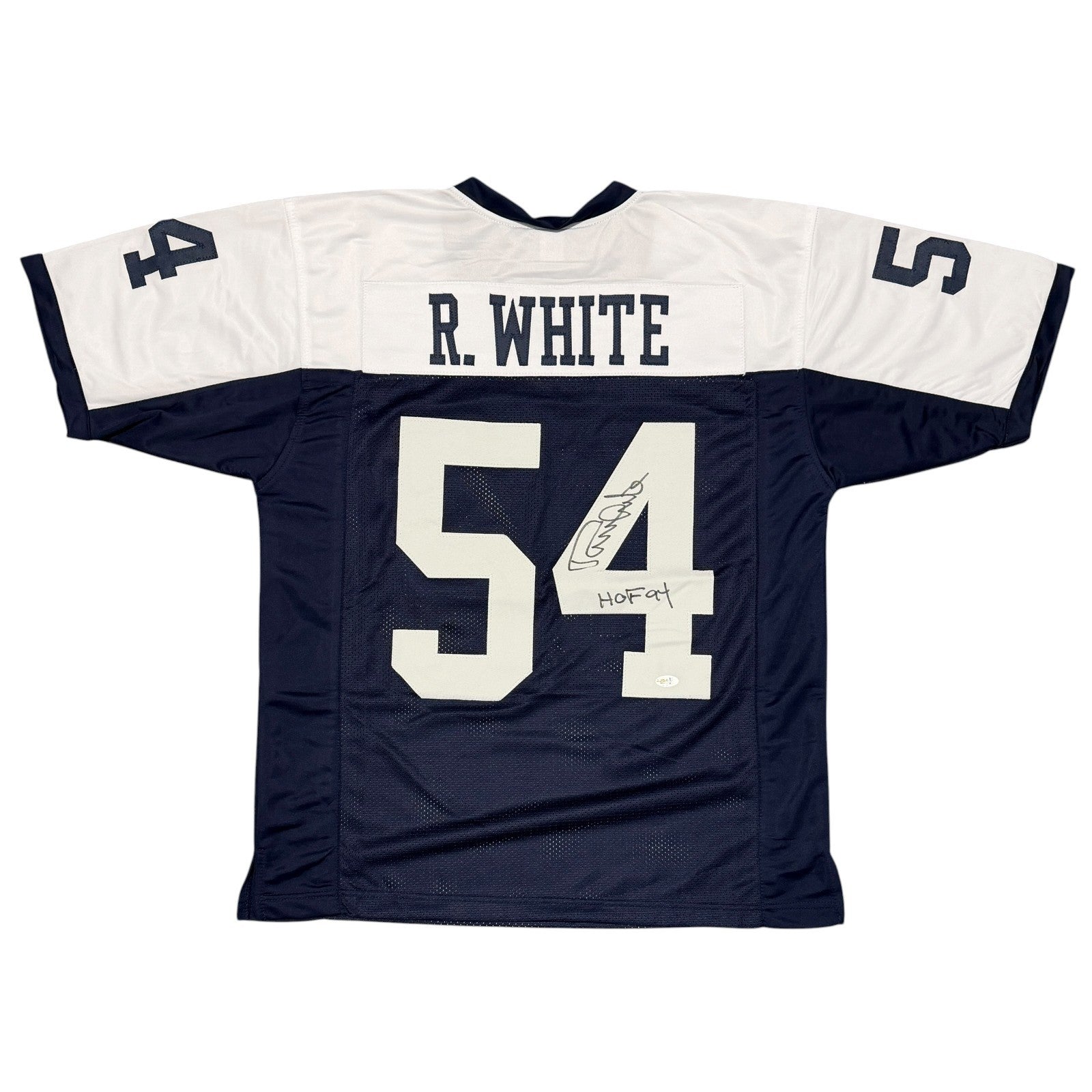 Randy White Signed Dallas Cowboys Custom TB Jersey w/ HOF 94 JSA Witness COA0