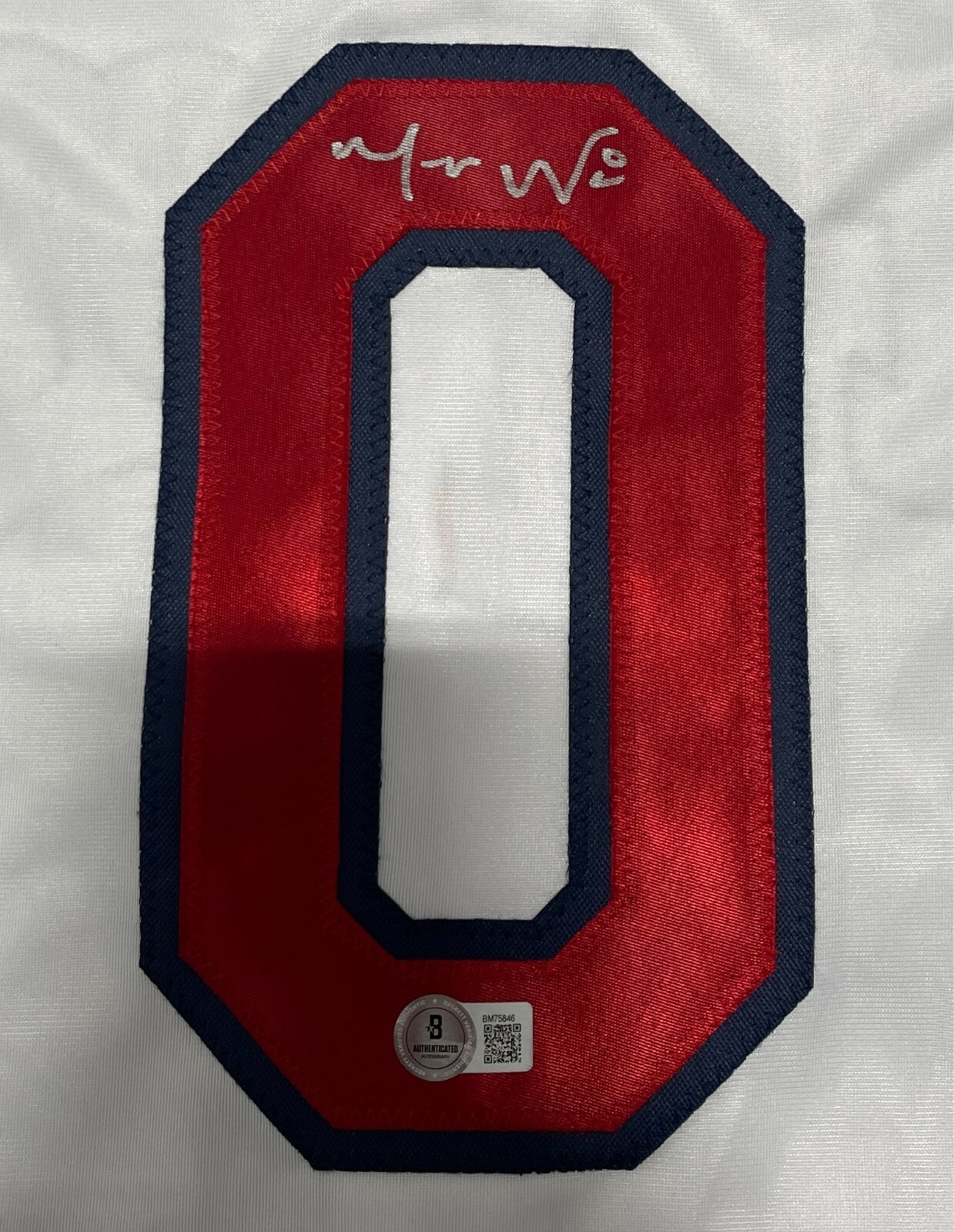 Masyn Winn Signed St Louis Cardinals Custom Jersey Beckett BAS COA1