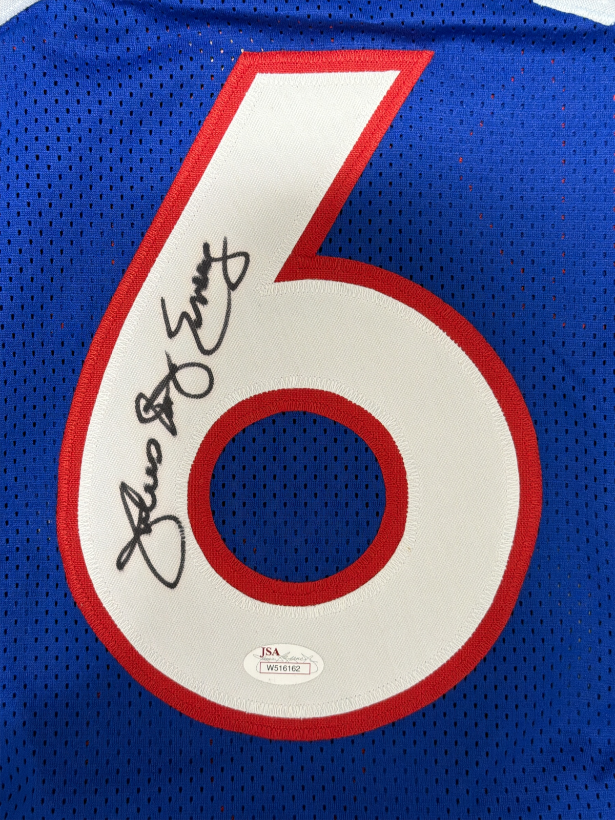 Julius Erving Signed Autographed Philadelphia 76ers Custom Jersey JSA COA1