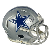 Daron Bland Signed Dallas Cowboys Speed Mini Helmet Beckett Witness BAS COA0