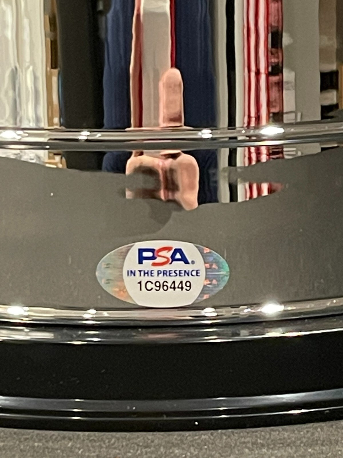 Martin St. Louis Signed Auto 14" Mini Stanley Cup 3x Insc. PSA ITP COA Lightning2