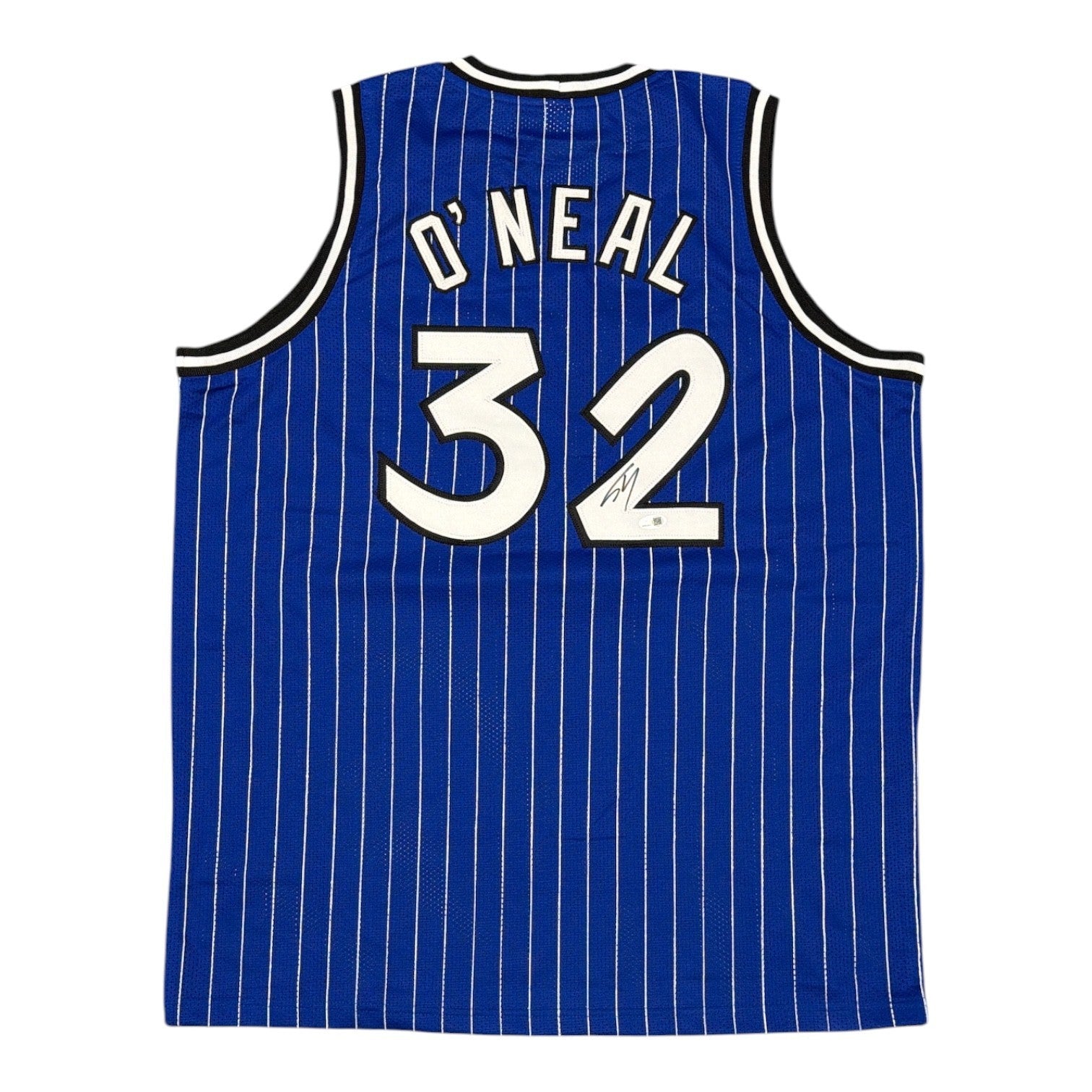 Shaquille O'Neal Signed Orlando Magic Custom Jersey JSA Witness COA Shaq0