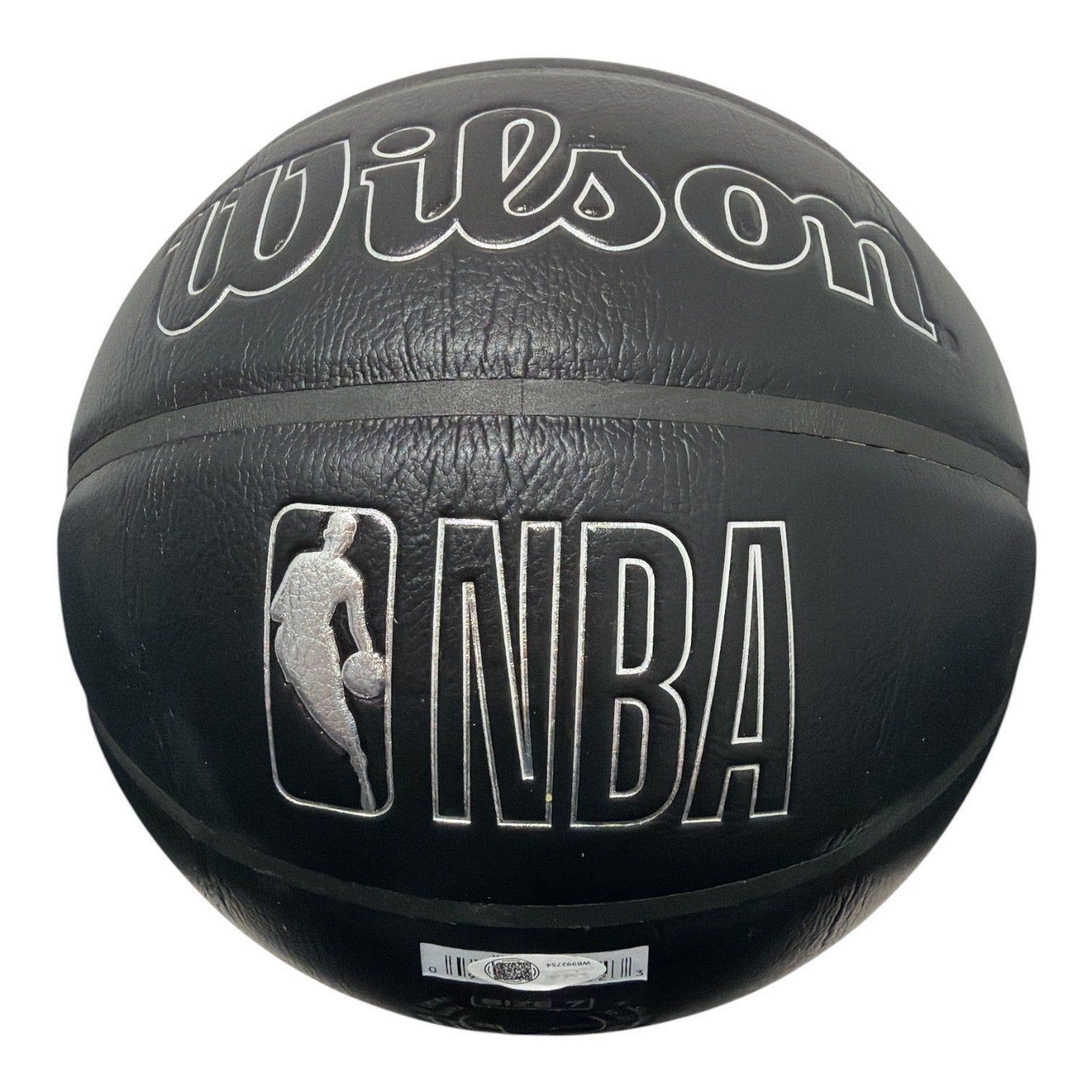 Shaquille O'Neal Signed Black Lakers Wilson Premiere NBA Basketball JSA Wit. COA4