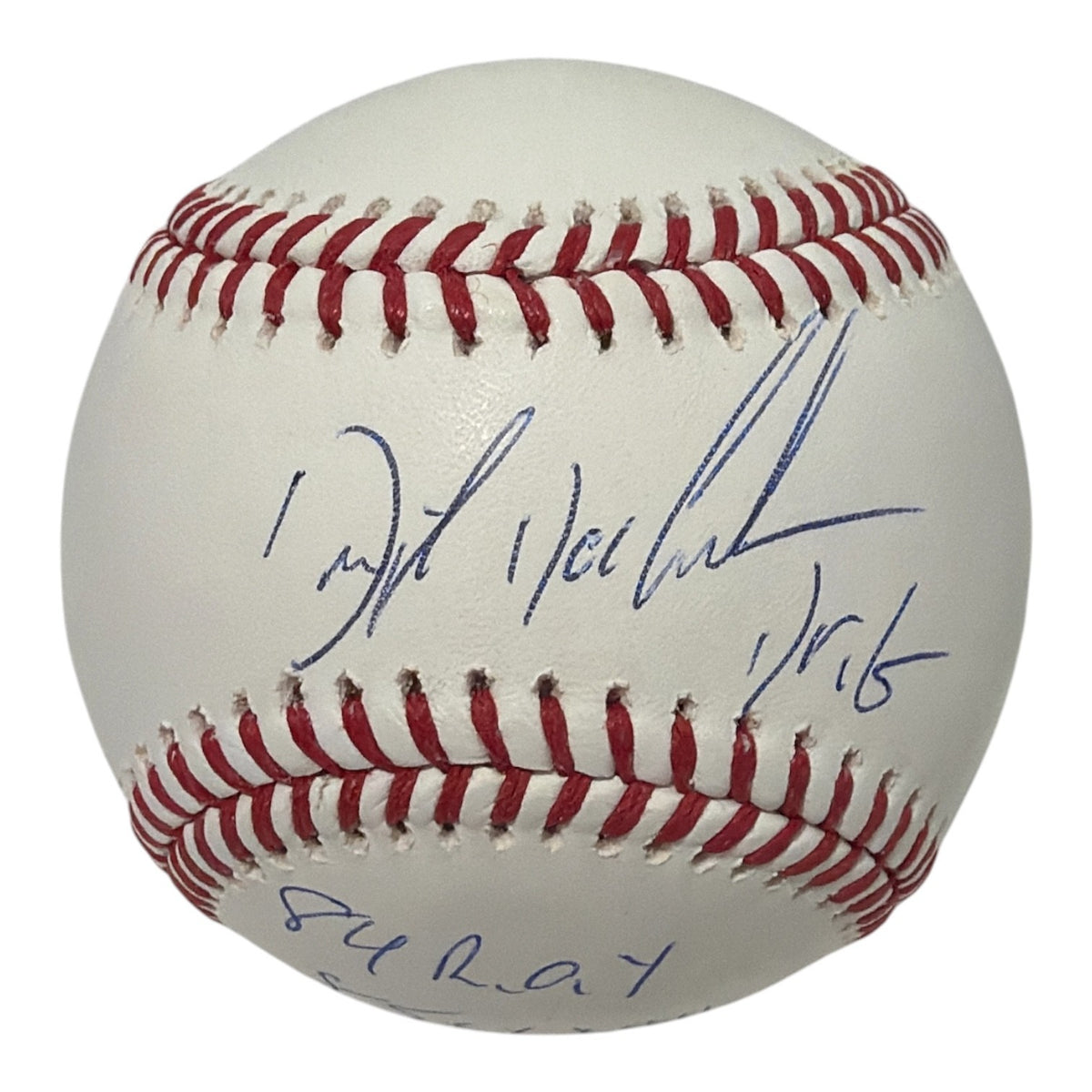 Dwight "Doc" Gooden Signed ROMLB Baseball w/ 5 Insc JSA Witness COA Mets0