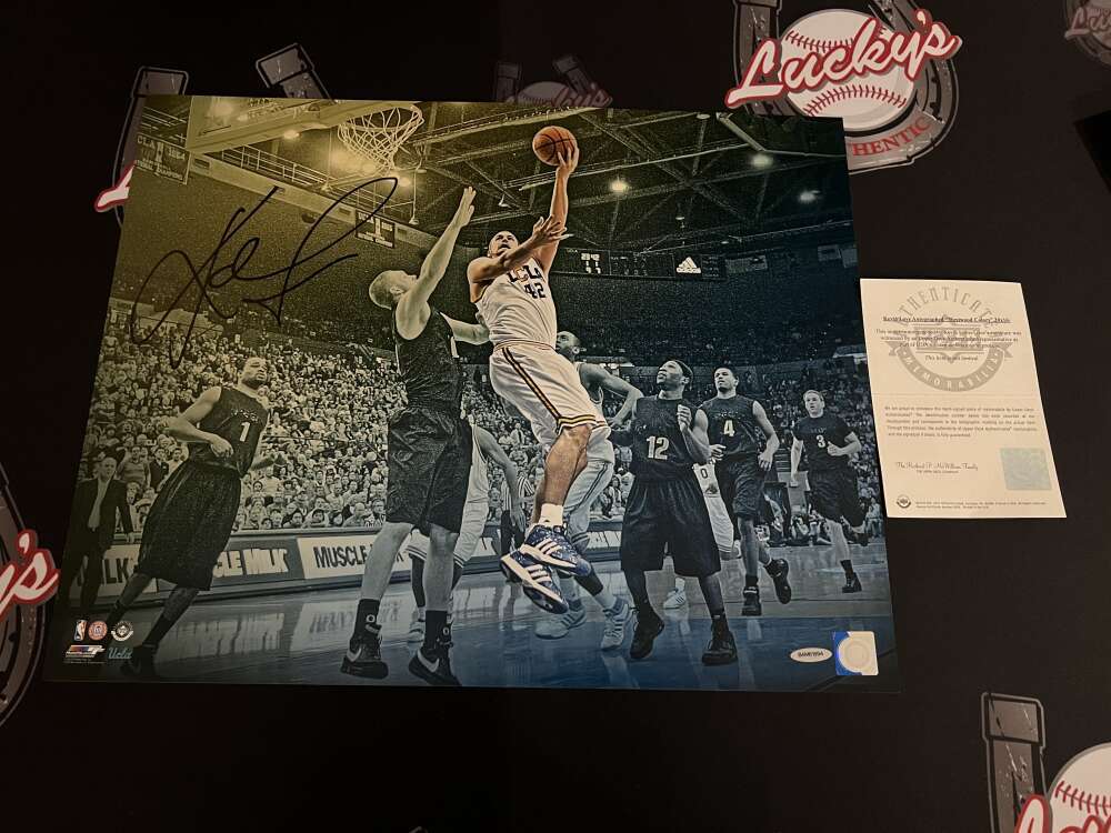 Kevin Love Signed Auto 16x20 Photo Westwood Colors Upper Deck UDA COA UCLA4