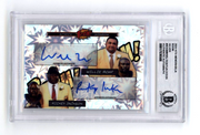 Willie Roaf & Rickey Jackson 2024 Hit BOOM Silver Dual Signed BGS BAS Auto Saint0