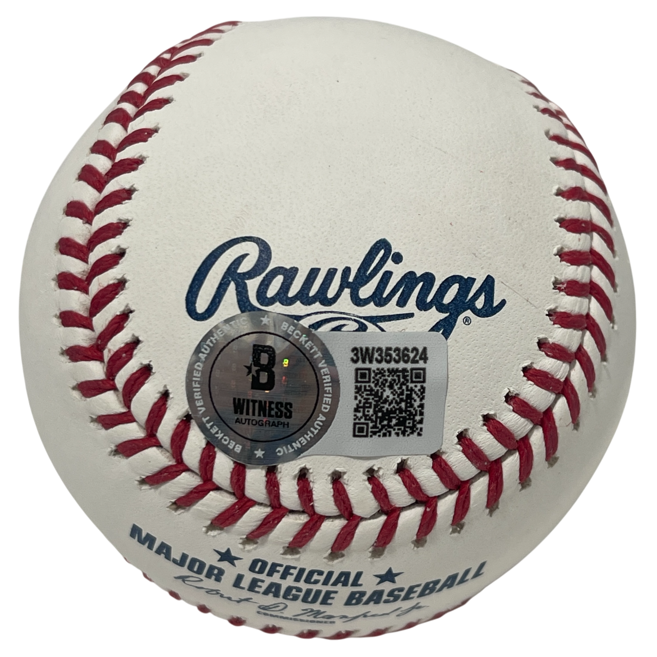 Jim Kaat Signed Retirement Logo ROMLB Baseball w/ #36 Retired Beckett W BAS COA1