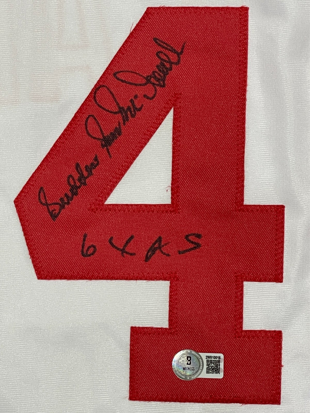 Sam McDowell Signed Cleveland Indians Custom Jersey Sudden 6x AS Beckett BAS COA1