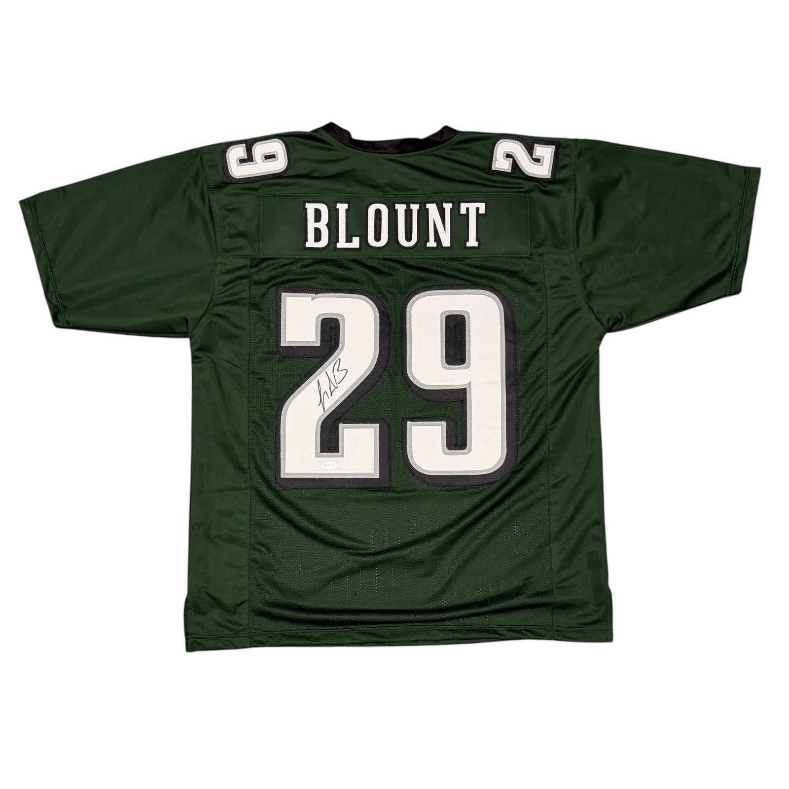 LeGarrette Blount Signed Philadelphia Eagles Custom Jersey JSA Witness COA0