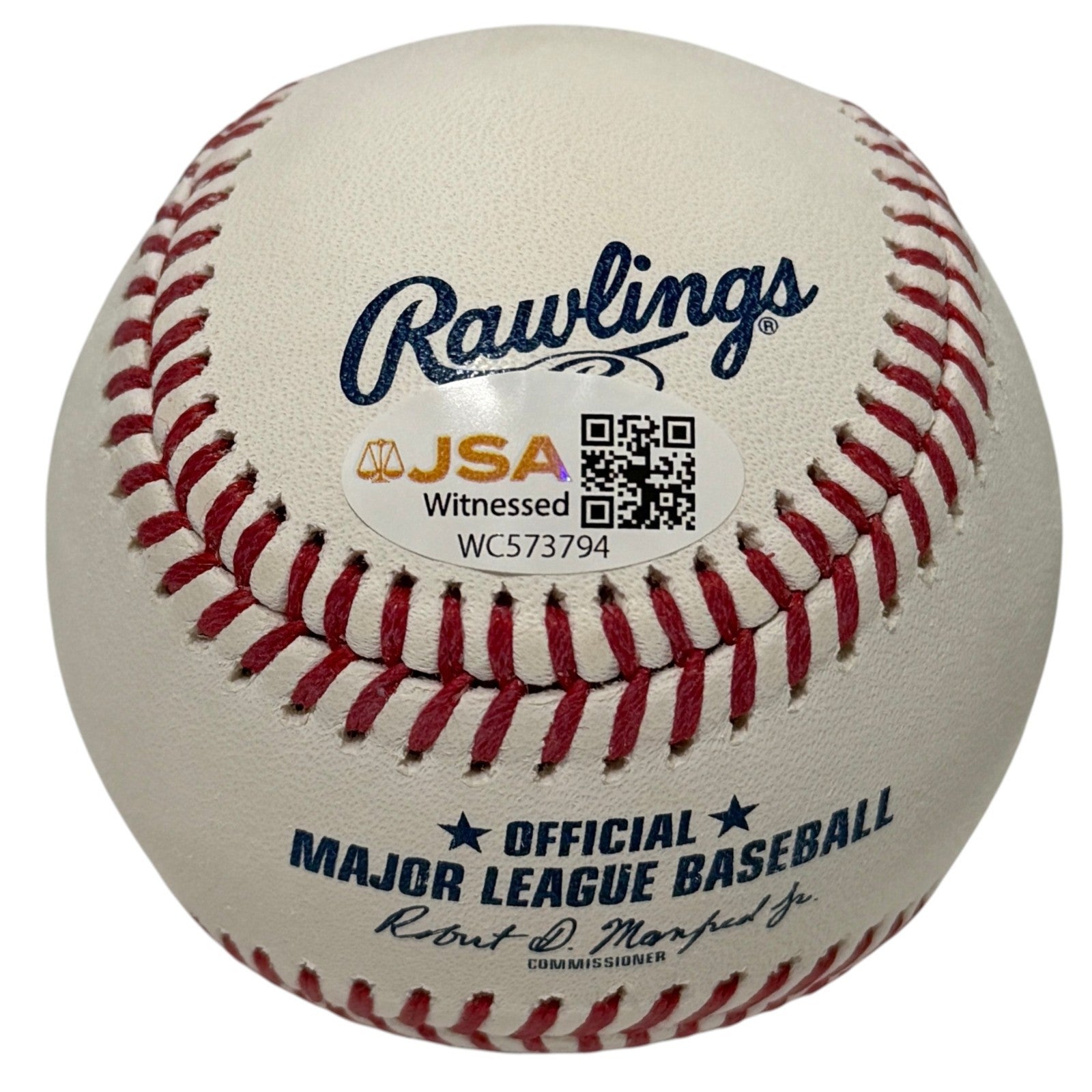 Chuck Knoblauch Signed Autographed ROMLB Baseball w/ 4x WSC JSA Witness COA1