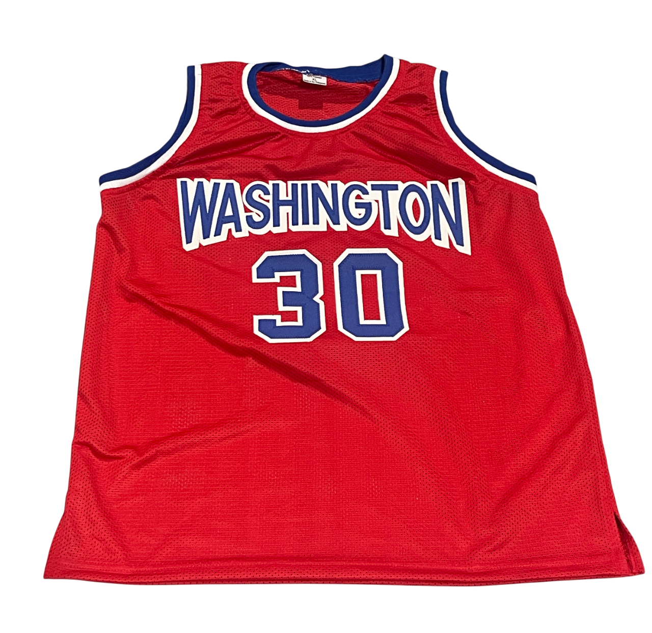 Bernard King Signed Washington Bullets Custom Jersey w/ HOF Beckett Wit BAS COA2