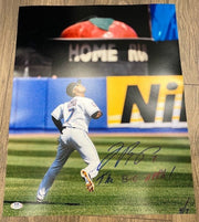 Jose Reyes Signed Auto 16x20 Photo New York Mets The Big Apple LE /7 PSA ITP COA0