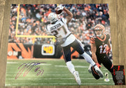 JC Jackson Signed Auto 16x20 Photo PSA ITP COA New England Patriots WHITE INT0