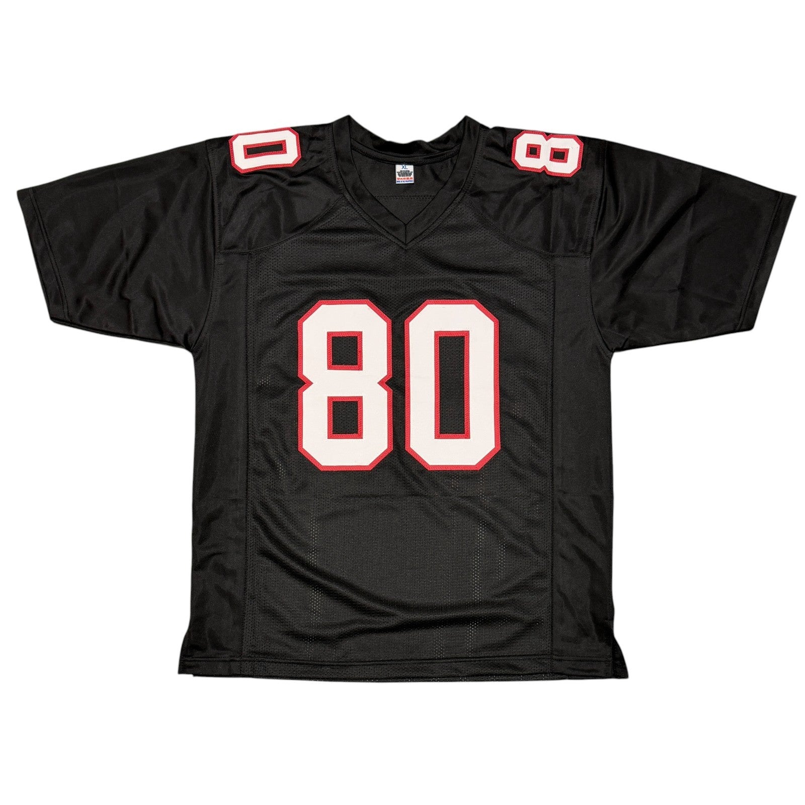 Andre Rison Signed Autographed Atlanta Falcons Custom Jersey JSA Witness COA2