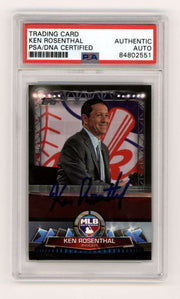 Ken Rosenthal 2017 Topps MLB Network MLBN-30 Signed PSA Authentic Auto0
