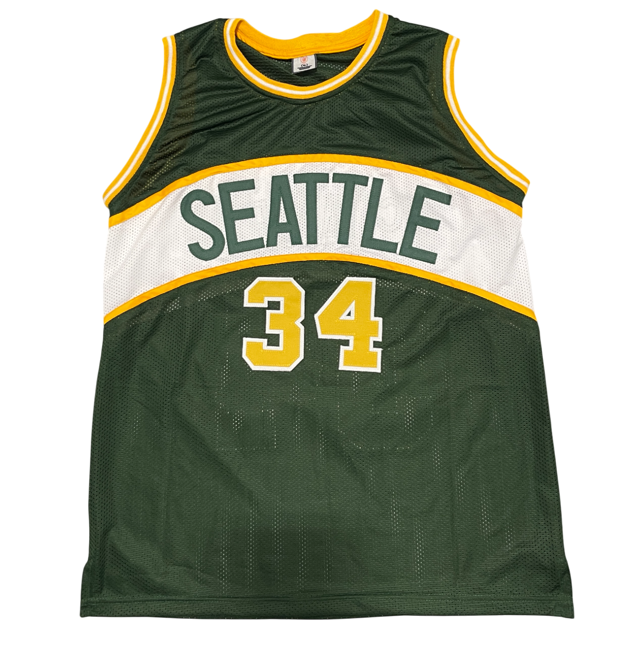 Xavier McDaniel Signed Seattle Sonics Custom Jersey w/ X-Man Beckett Wit BAS COA2