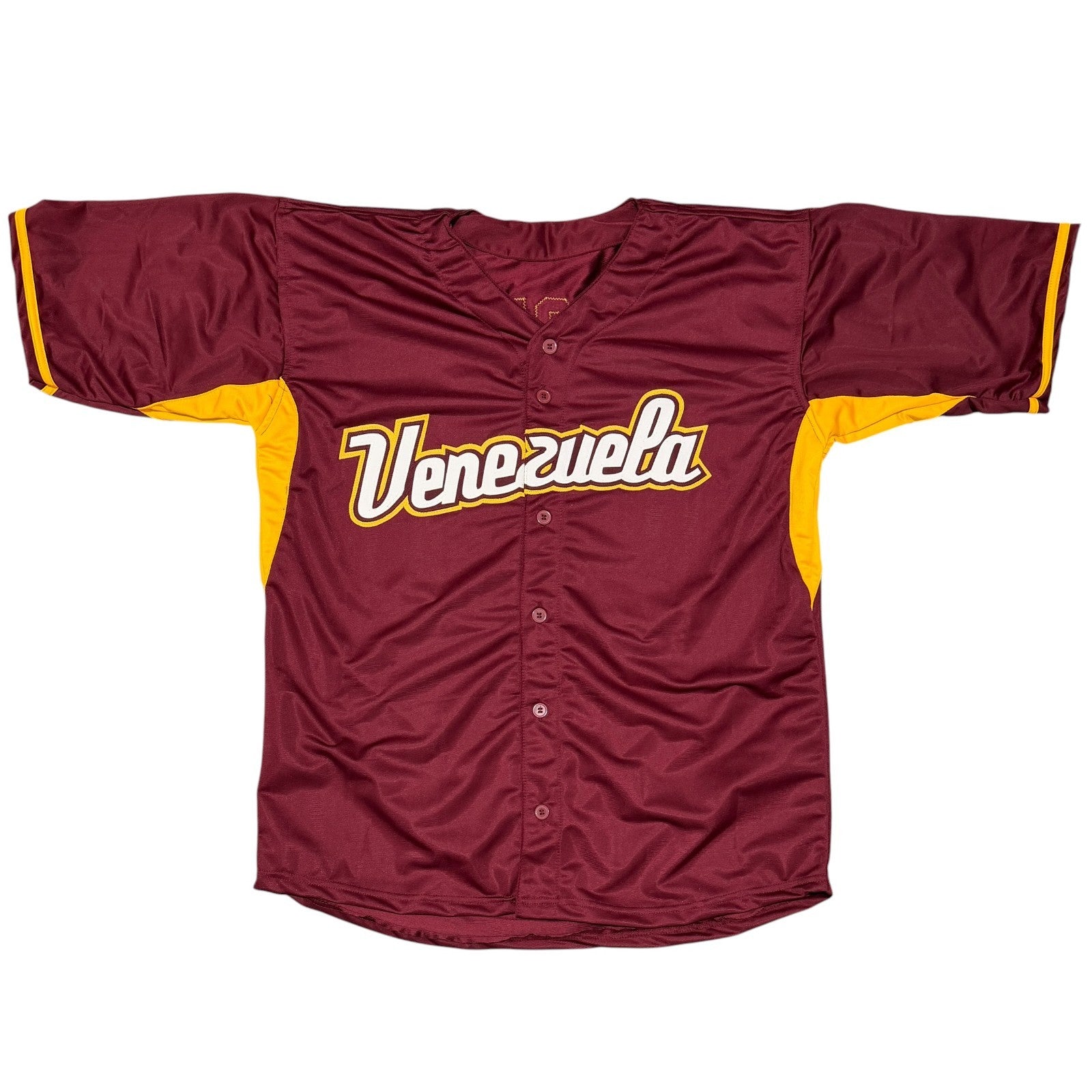 Omar Vizquel Signed Autographed Venezuela Custom Jersey JSA Witness COA2