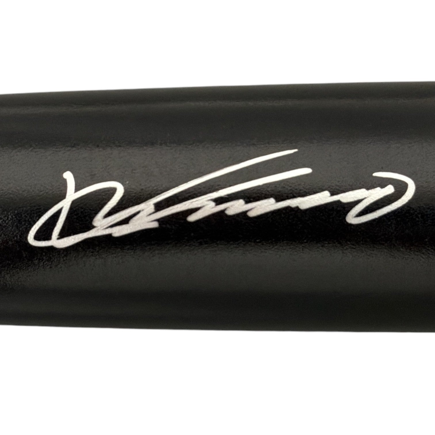 Vladimir Guerrero Sr. Signed Louisville Slugger Black Bat JSA Witness COA1
