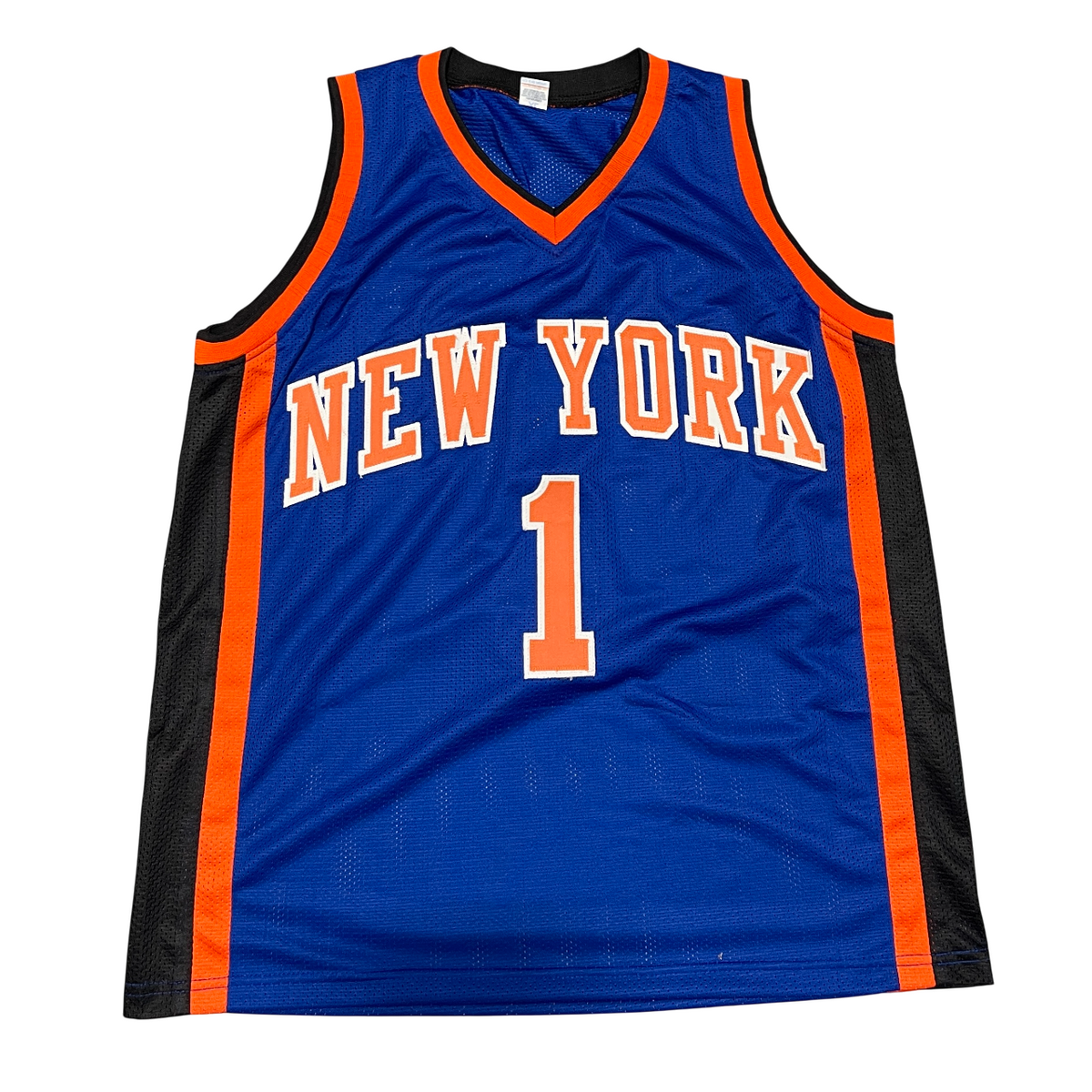 Amar'e Stoudemire Signed Auto New York Knicks Custom Jersey Beckett Wit BAS COA2