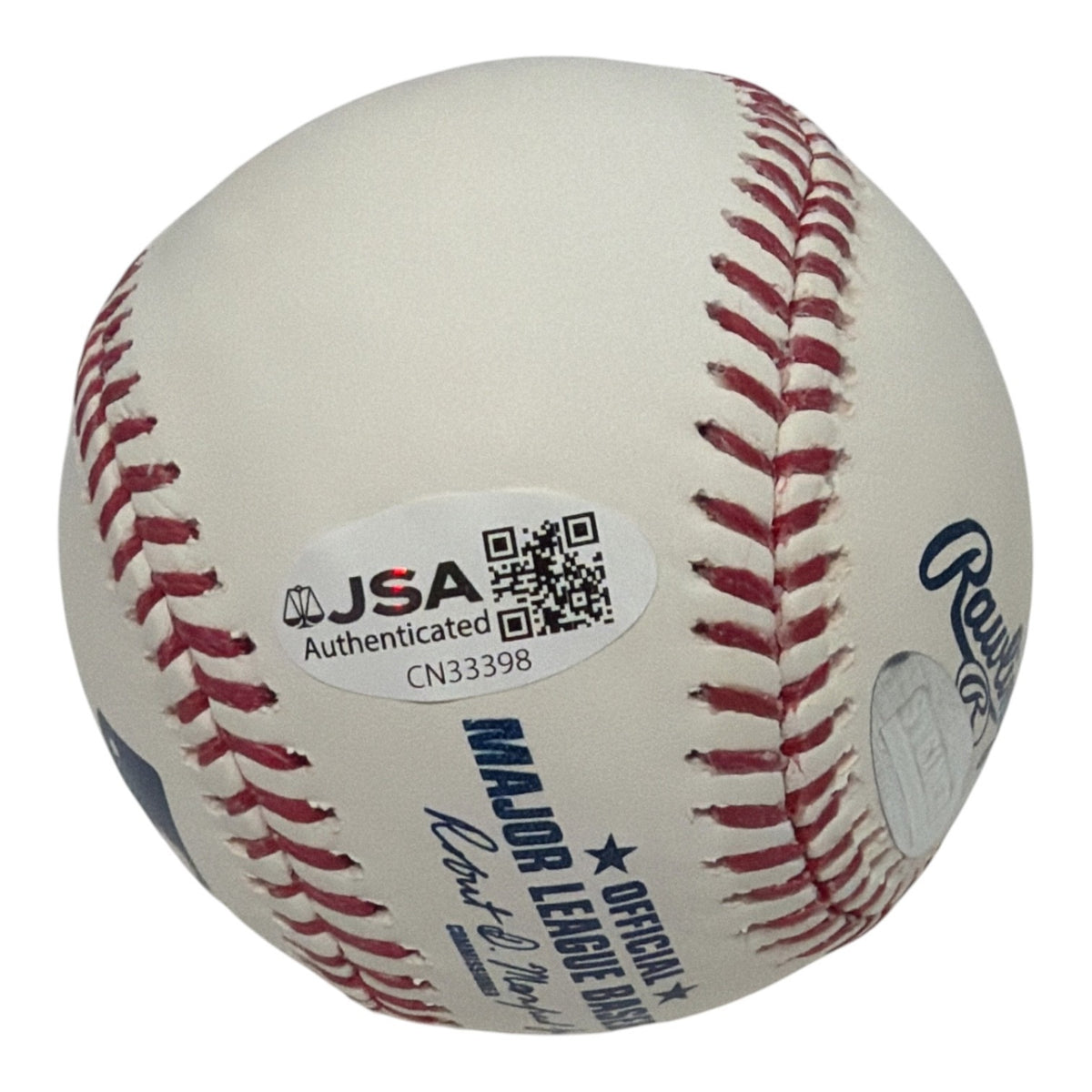 Noah Syndergaard Signed Autographed ROMLB Baseball JSA COA New York Mets1