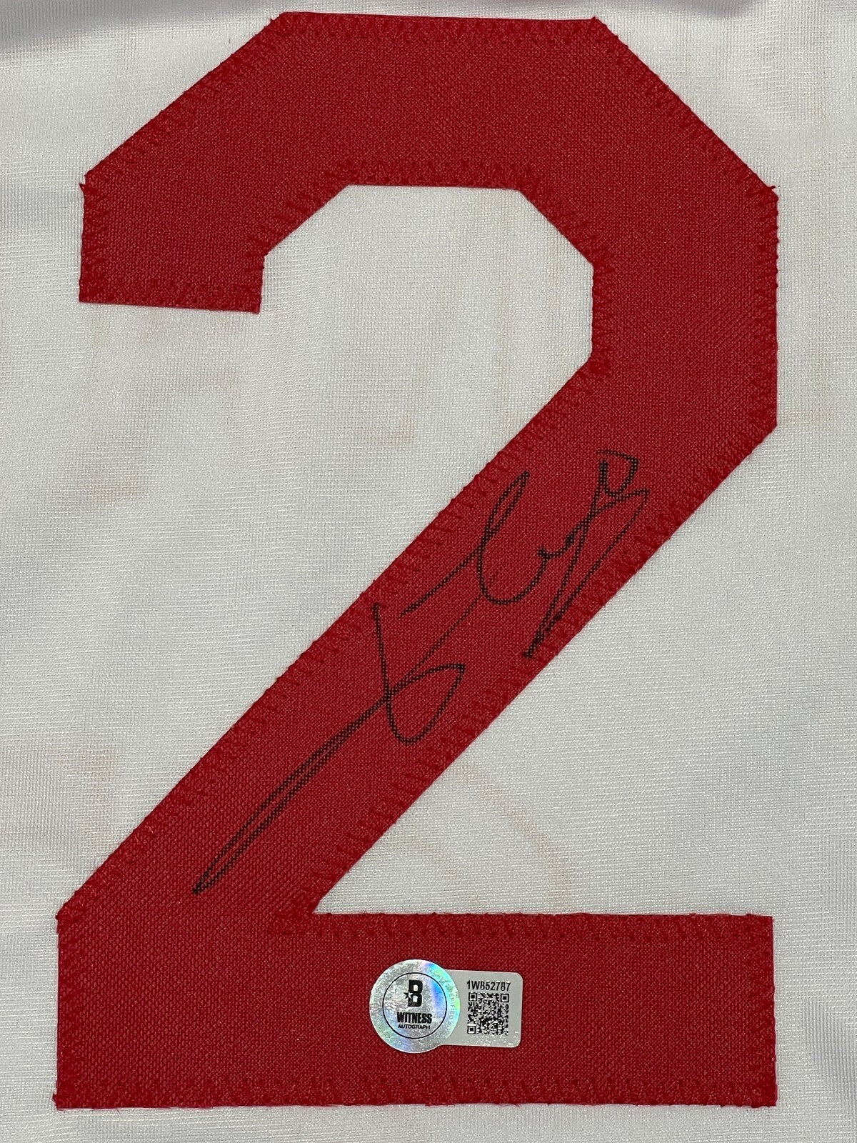 Jose Rijo Signed Cincinnati Reds Custom Jersey Beckett Witness BAS COA1