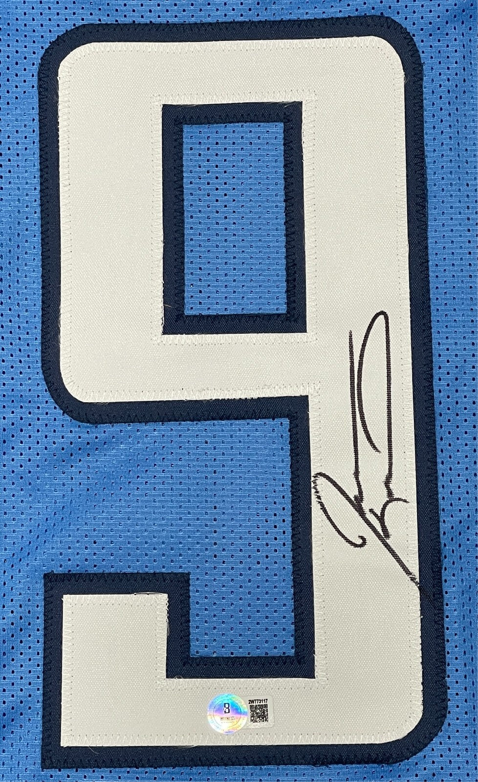Jevon Kearse Signed Tennessee Titans Custom Jersey Beckett Witness BAS COA1