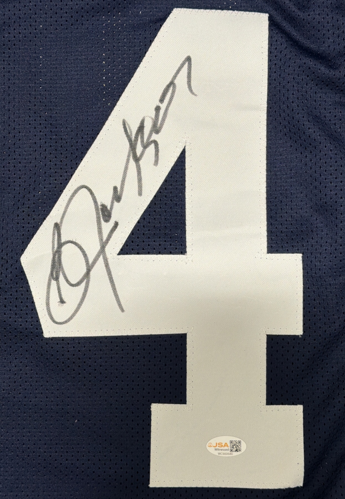 Bo Jackson Signed Autographed Auburn Tigers Custom Jersey JSA Witness COA1