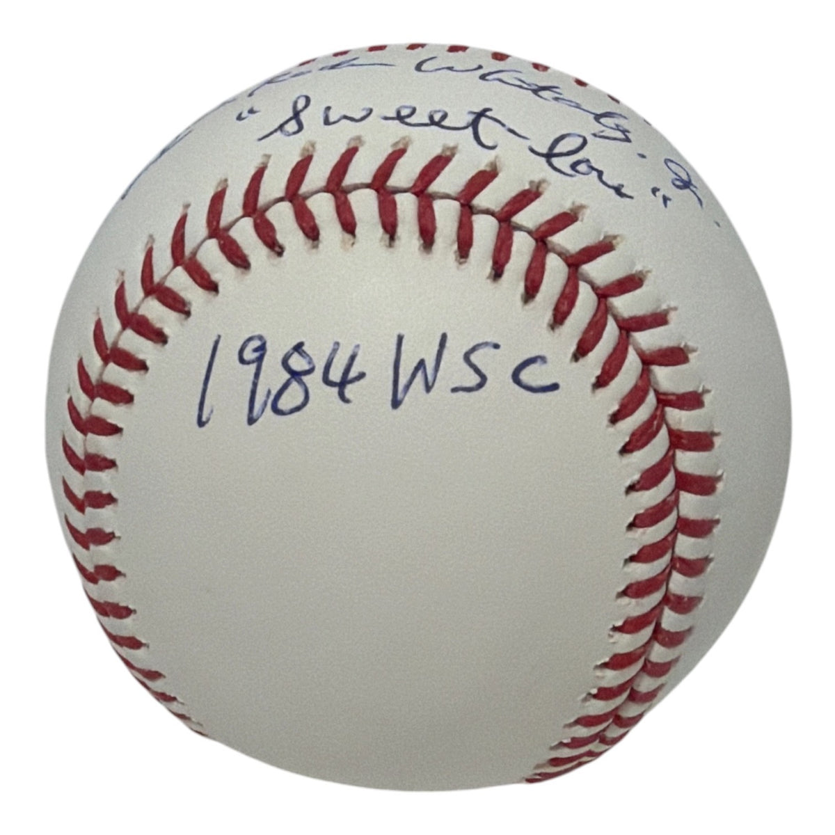 Lou Whitaker Signed Autographed ROMLB Baseball w/ Full Name + 3x Insc JSA COA2