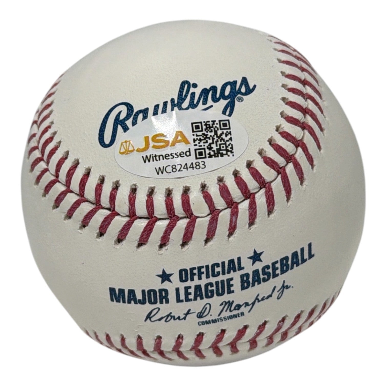 Dennis Martinez Signed Autographed ROMLB Baseball w/ EL Presidente JSA Wit COA1