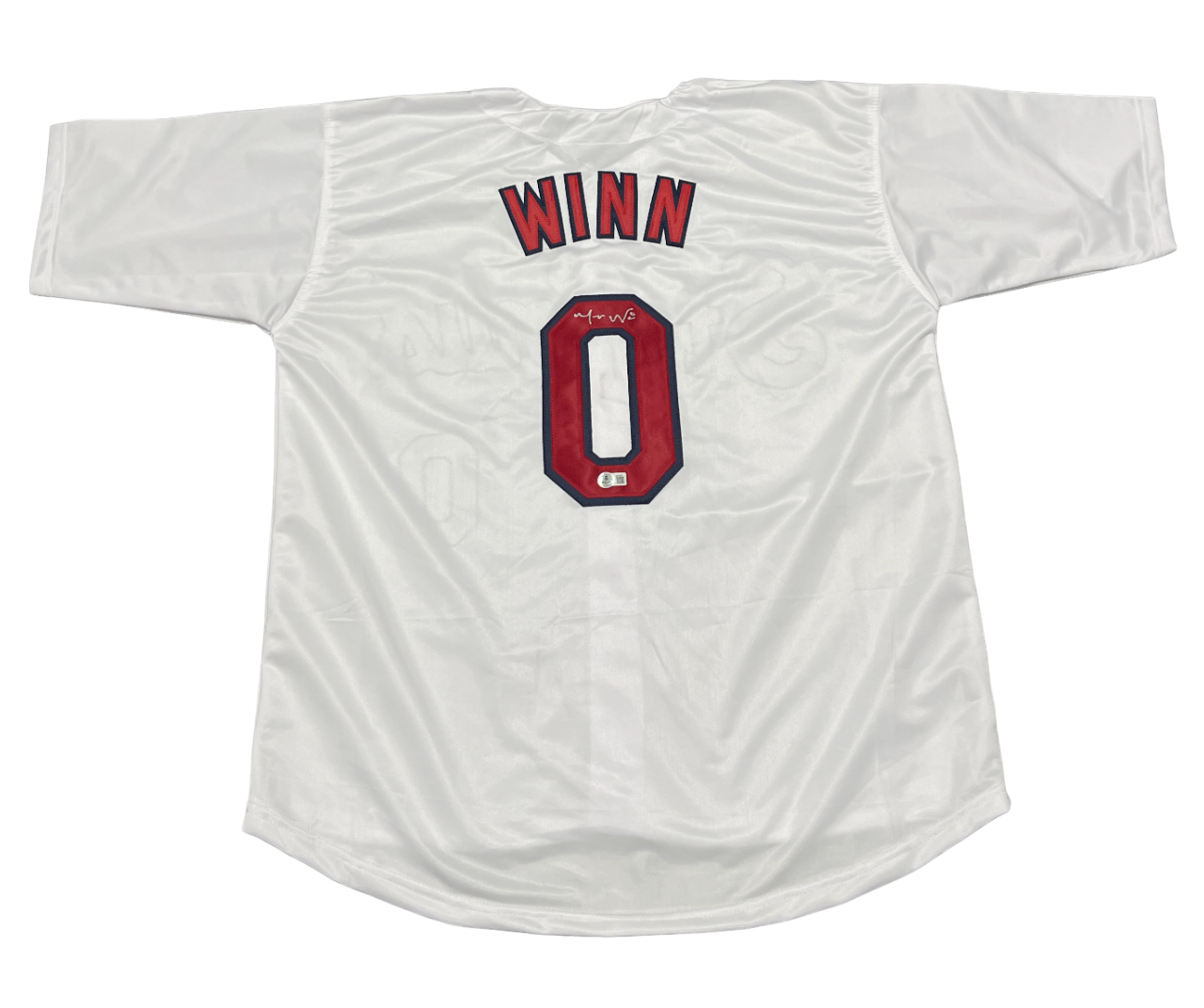 Masyn Winn Signed St Louis Cardinals Custom Jersey Beckett BAS COA0