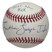 Jonathan India Full Name Signed ROMLB Baseball 2021 NL ROY PSA ITP HOLO COA0